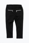 Legíny dievčenské jazdecké, s vreckami na zips, Minoti, SHADES 11, černá - 68/80 | 6-12m
