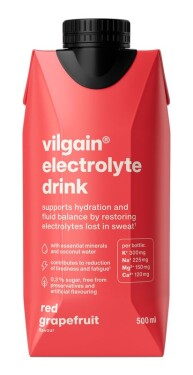 Vilgain Electrolyte Drink – grapefruit 500 ml