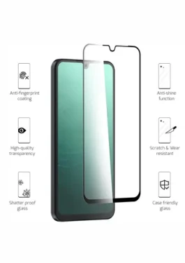 Swissten FULL GLUE COLOR FRAME CASE FRIENDLY sklo pre Samsung S721B Galaxy S24 FE 5G čierna (54501877)