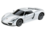 Mamido Športové autíčko Porsche 918 Spyder na diaľkové ovládanie RC 1:24 strieborné