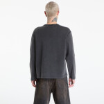 Tričko Filling Pieces Longsleeve Boxy Embroidered Vintage Black XL
