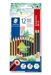 Staedtler Noris colour / Pastelky / 12 farieb / šesťhranné / WOPEX (185 C12P)