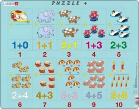 LARSEN Puzzle Sčítanie s obrázkami