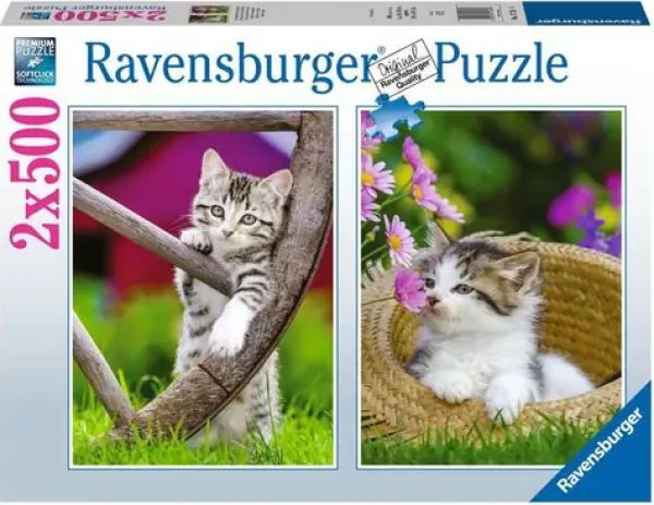 Ravensburger Puzzle Mačiatka na vidieku