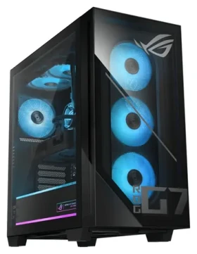 Asus ROG G700TF-7265KF346W čierna / Herný počítač / Intel Core Ultra 7 265KF / 32GB / 1TB SSD / RTX 5070 12GB / W11H (G700TF-7265KF346W)