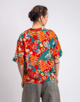 Patagonia W's Tidal Threads Shirt Tropiclimb: Hot Ember L