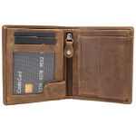 Peňaženka Semiline RFID P8269-1 Brown 9,5 cm x 11 cm x 1,5 cm