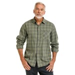 Bushman Pánska košeľa Glas, zelená XL
