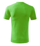 Klasické nové pánske tričko apple green S