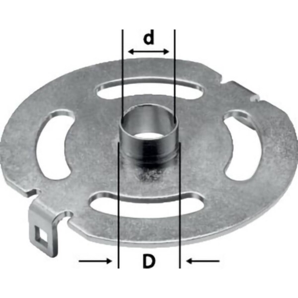 Kopírovací krúžok KR-D 17.0/OF 1400 Festool 493315 Priemer 17 mm; 493315