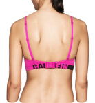 Podprsenka Seamless QF1631E-1KI fuchsiová - Calvin Klein 80B fuchsia