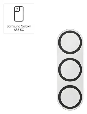 HAMA Cam Protect pre Samsung Galaxy A56 5G číra / Ochranné sklo fotoaparátu / tvrdené sklo 9H