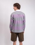 Gramicci Langdon Rugby Shirt HEATHER/PURPLE L