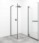 Sprchovací kút štvorec 100x100 cm SAT TGD NEW SATTGDO100S100C SATTGDO100S100C