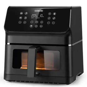 Cosori Premium II PLUS Chef edition čierna / Teplovzdušná fritéza / 1725 W / 6.2L (CAF-P653-KEUR)