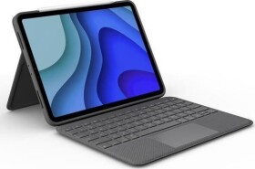 Logitech Logitech Folio Touch Sivý Smart Connector AZERTY Francuski