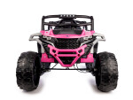 Mamido Mamido Elektrické autíčko Buggy Racing Speed ​​22 ružové | 4x4 | 12V10Ah | 180W | EVA | LED | 2,4 Ghz | ECO koža