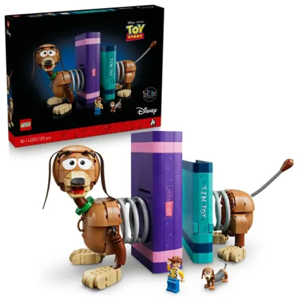 LEGO® | Disney 43301 Knižné zarážky: Slinky z filmu Toy Story