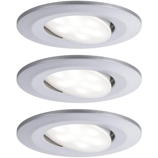 Paulmann Calla LED vstavané kúpeľňové svetlo sada 3 ks 19.5 W IP65 chróm (matný); 99933