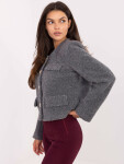 IT KR bunda FL9586.64 tmavo sivá L/XL