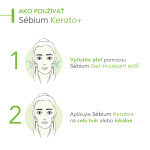 BIODERMA Sébium kerato+ gél-krém na akné s vysokou toleranciou 30 ml