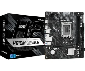 ASRock H610M-H2/M.2 / H610 / LGA 1700 / 2x DDR4 / PCIEx16 / 1x GLAN / mATX (90-MXBP70-A0UAYZ)