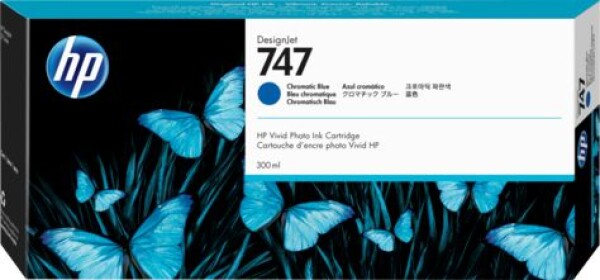 HP Toner P2V85A, HP 747 (chrómatic Blue)