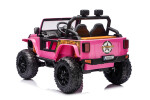 Mamido Mamido Elektrické autíčko Jeep 4Speed 24V | 4x200W ružové