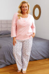 DÁMSKE PYŽAMO PB.7324 BIG J/25 SWEET-PINK XXL