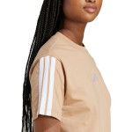 Tričko adidas Essentials 3-Stripes Cotton W JV7359 L