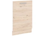 Predný panel pre vstavanú kuchynskú umývačku riadu Bordeaux, 60 cm, dub bordeaux%
