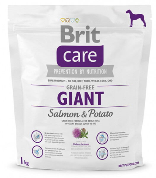 Brit Care Grain-free Giant Salmon&Potato 1kg
