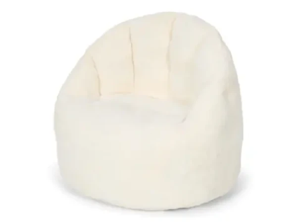 Little Dutch Kreslo detské plyšové Soft White (8040.WHITELD)