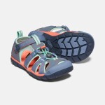 Detské sandále SEACAMP II CNX, FLINT STONE/OCEAN WAVE, keen, 1022990/1022975, modré - 24