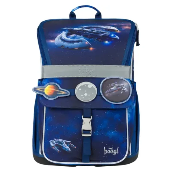 BAAGL Školská aktovka Zippy Vesmírna loď (A-34787)