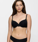 Triumph LOVELY MICRO - vystužená podprsenka s kosticami a variabilnými ramienkami Triumph BLACK 75C