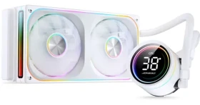 Jonsbo TH-240 biela / AIO vodný chladič CPU / ARGB / LCD displej / 240mm (TH-240W)