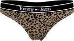 Dámske tangá UW0UW04999 0HD zvierací vzor - Tommy Hilfiger M