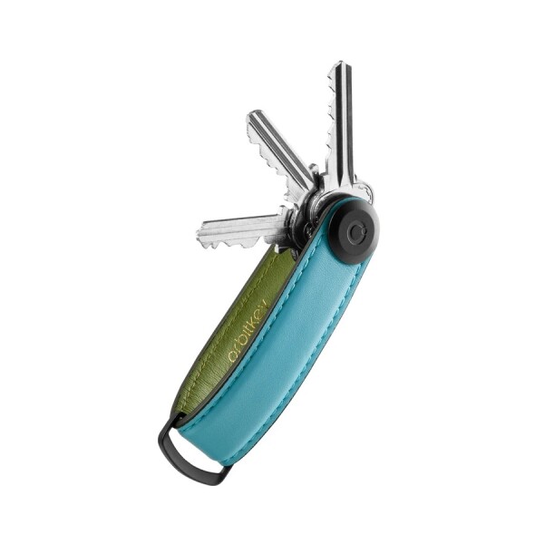 Kľúčenka Orbitkey Leather Sea Foam