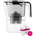 BWT VIDA MEI čierna + 6 filtrov / Filtračná kanvica / 2,6 l / mechanický ukazovateľ výmeny filtra (100002101648)