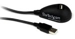 StarTech USB kábel čierna / Kábel / USB-A - USB-A / USB 2.0 / 1,5 m / 480 Mbit/s (USBEXTAA5DSK)