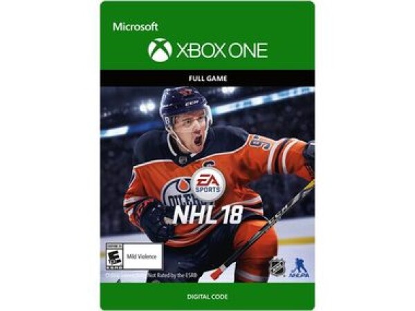 XONE NHL 18 / Elektronická licencia / Športové / CZ titulky / od 12 rokov / Hra pre Xbox One (G3Q-00384)