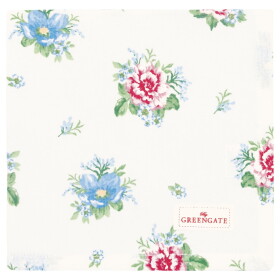 GREEN GATE Bavlnený obrúsok Alivia White