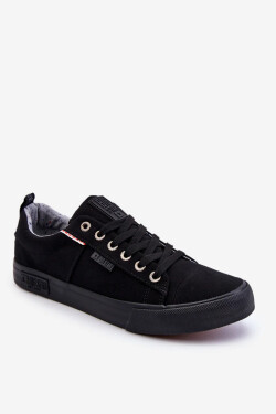 Pánske tenisky z nízkeho materiálu Big Star KK174002 Black 41