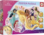 Educa Poster puzzle Disney princeznej