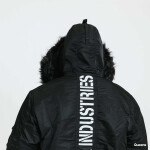 Bunda Alpha Industries 45P Hooded Custom Black XL