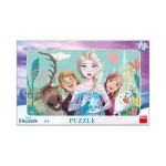 Dino Puzzle Ľadové kráľovstvo