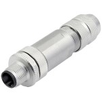 Weidmüller SAISC-M-4/8S-M12-D-COD neupravený zástrčkový konektor pre senzory - aktory, 1467840000, piny: 4, 1 ks; 1467840000