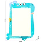 MalPlay Magický tabliet s LED svetelnou abecedou veľryba