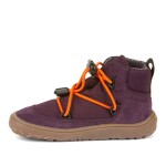Dievčenská celoročná barefoot obuv TEX TRACK Purple, Froddo, G3110257-6, fialová - 30